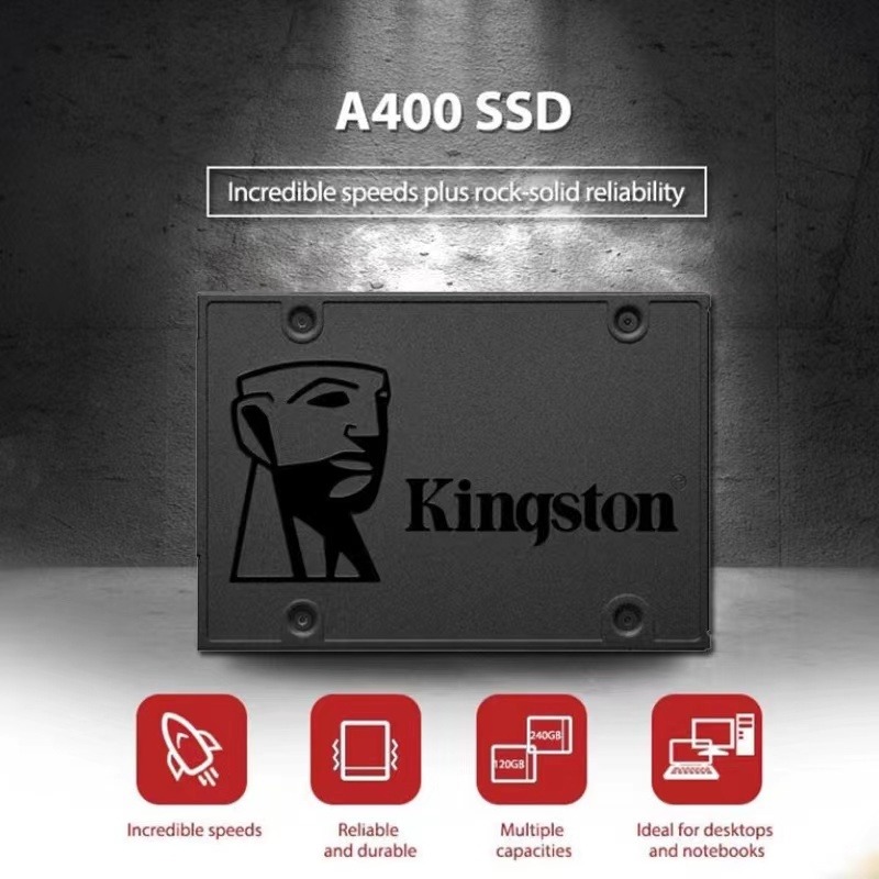 Kingston SSD A400 480GB 512GB 960GB 2.5" SATA 3 Solid State Drive ssd ...