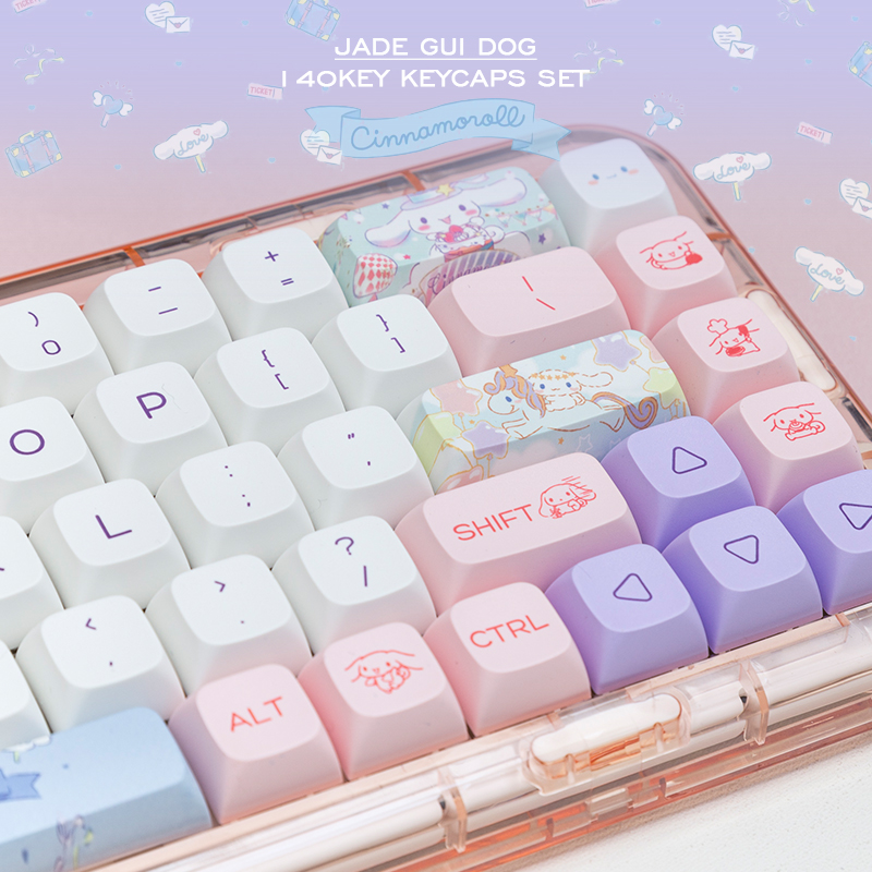Crayon Shin-Chan Keycaps138keys/set PBT MOA Profile Five-sided Heat ...