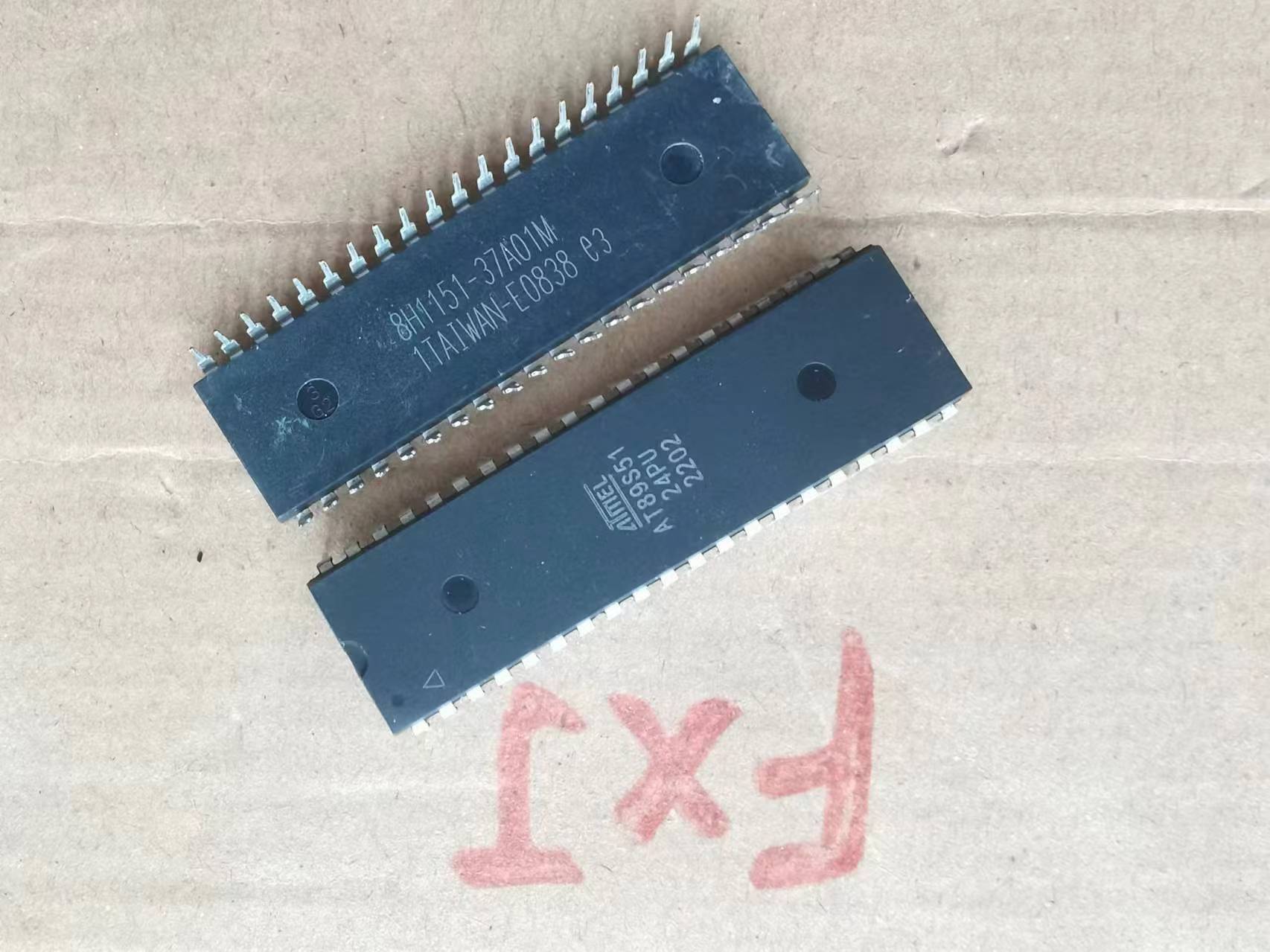 Brand New Original Imported AT89S51-24PU AT89S51 In-Line DIP-40 8-Bit ...