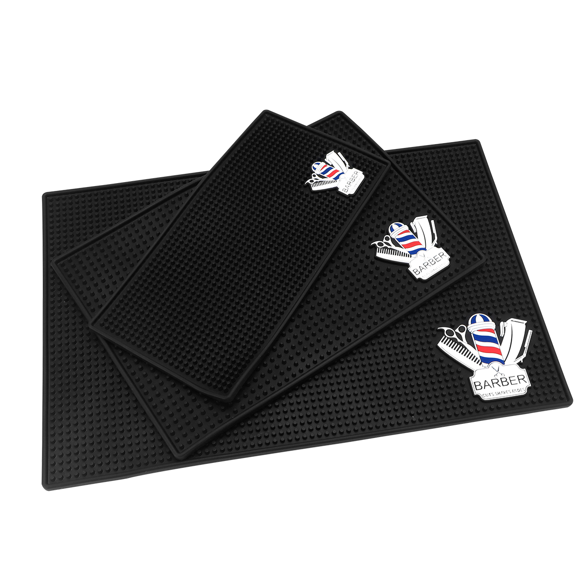 Spot #Salon Hairdressing Tools Anti-slip Mat Retro Oil Head Clipper ...