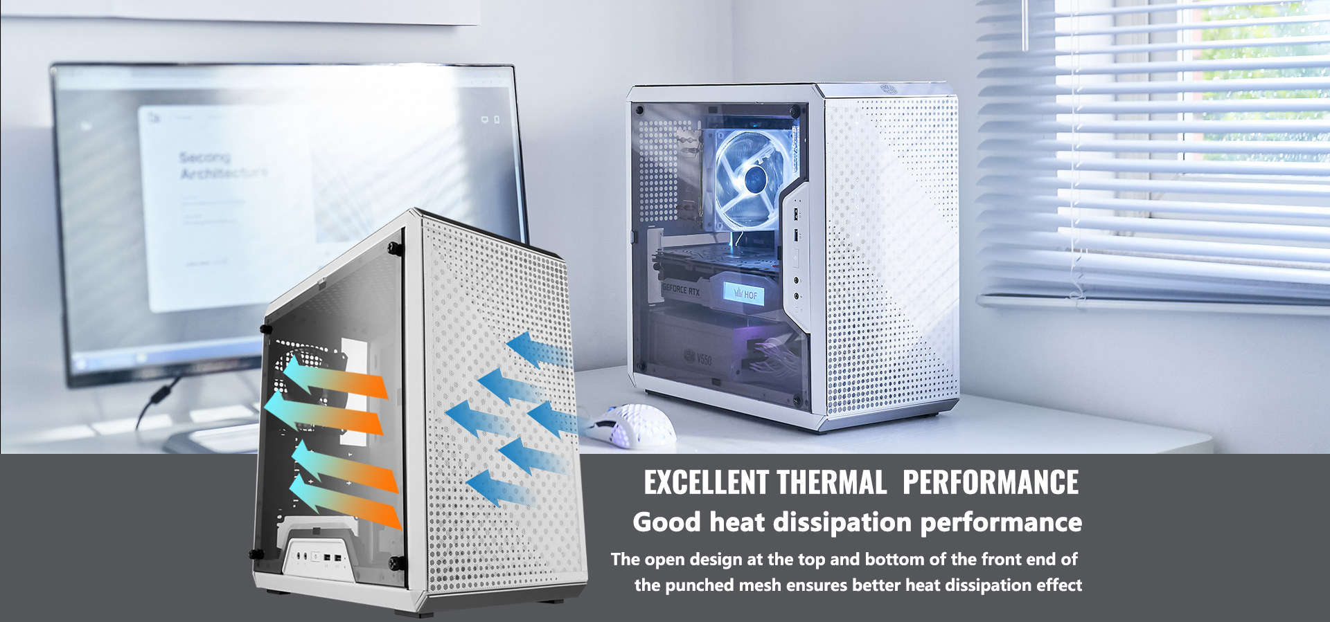 Cooler Master Q300L Q500L Mini ITX Case Side Transparent Desktop ...