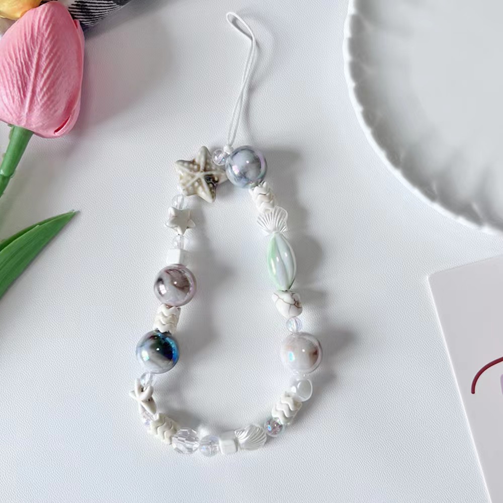 TALA Phone Charm Strap SEE-STAR Beaded Phone Chain Anti Lost Phone Case Charm Wallet Decoration In Gadgets | Bravo - Mobile Accessories Wholesale - Foto 10