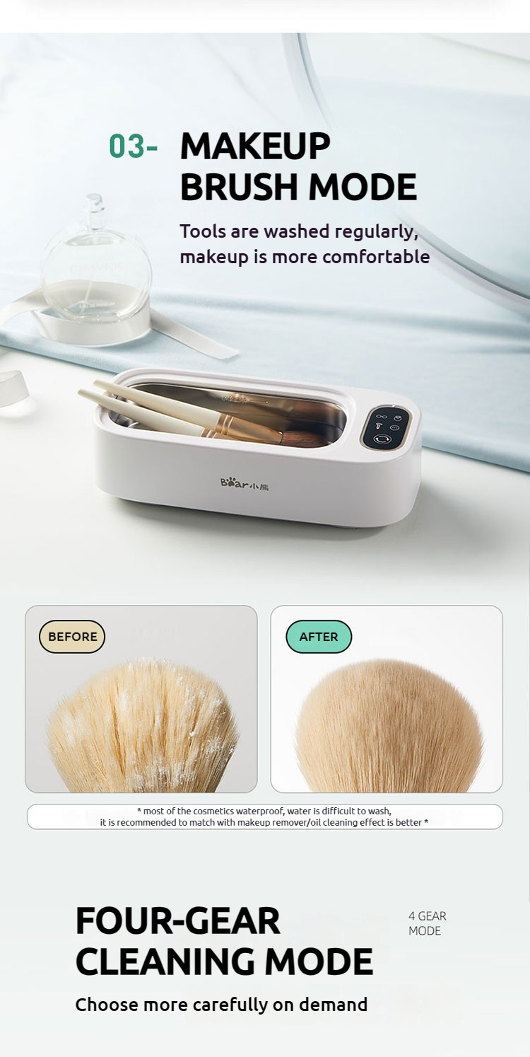 Bear Ultrasonic Cleaner Jewellery Cleaning Machine Glasses Watch ...