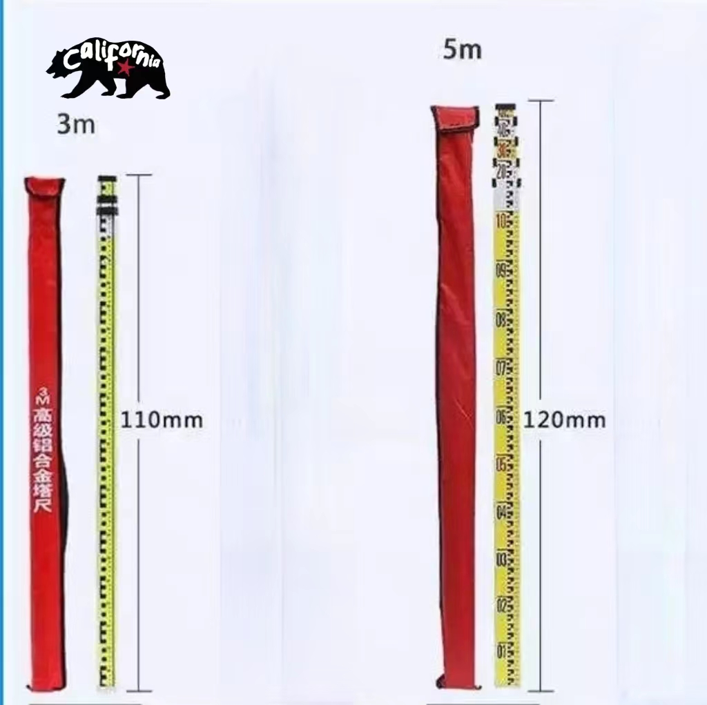 California Measuring staff Stadia Rod for autolevel total station ...