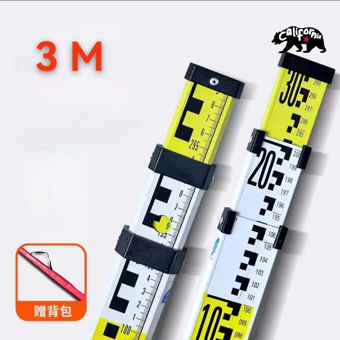 Measuring staff Stadia Rod for autolevel total station Construction ...