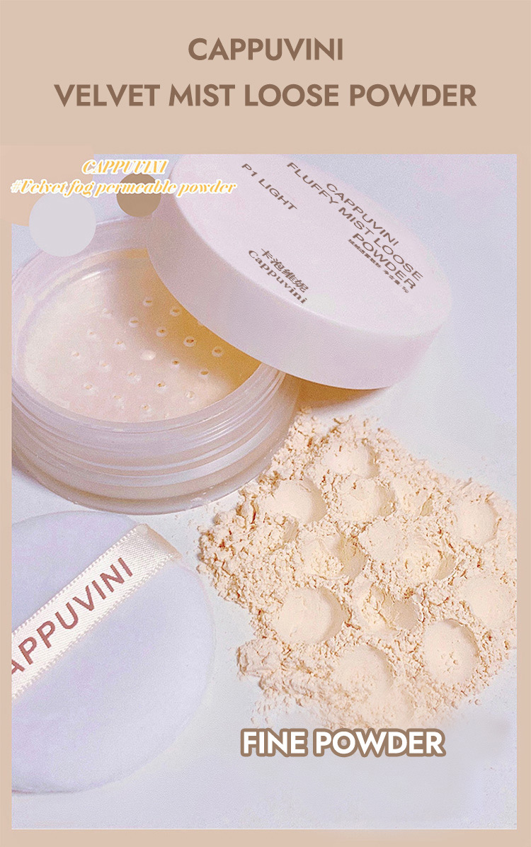 Long-Wearing Pressed Powder, Oil-Control Makeup Setting Powder Non ...