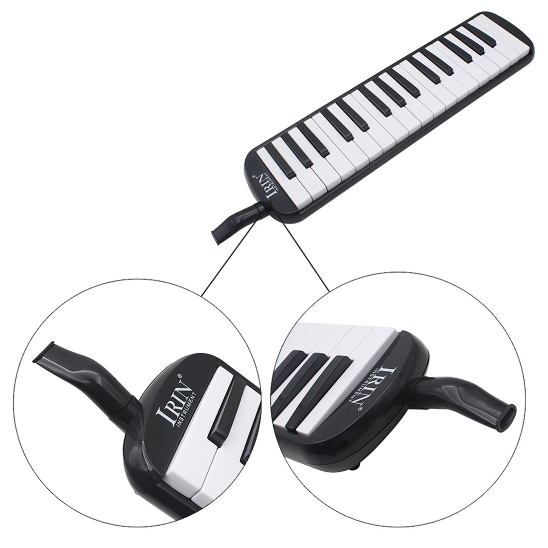 [5 COLORS] IRIN 32 Piano Keys Melodica Musical Instrument for Music ...