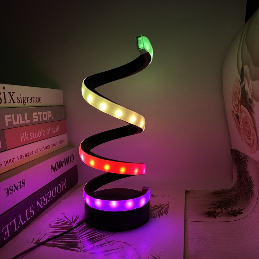 Modern Creative RGB Colorful Table Lamp Bar KTV Desktop Decoration ...