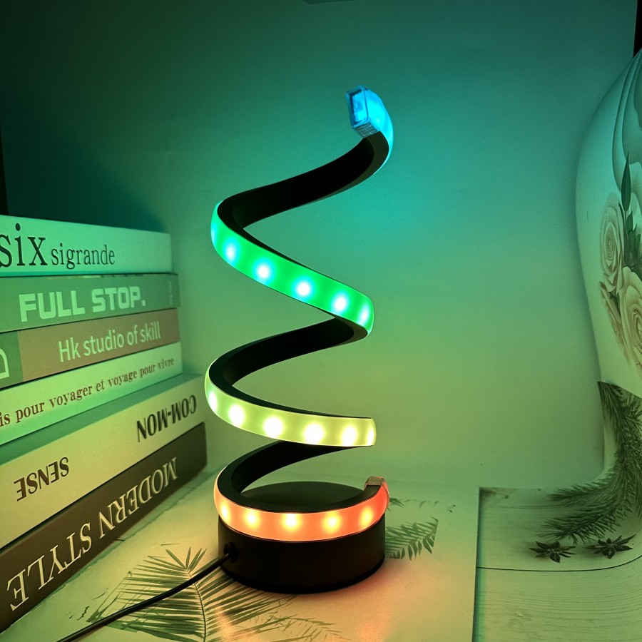 Modern Creative RGB Colorful Table Lamp Bar KTV Desktop Decoration ...