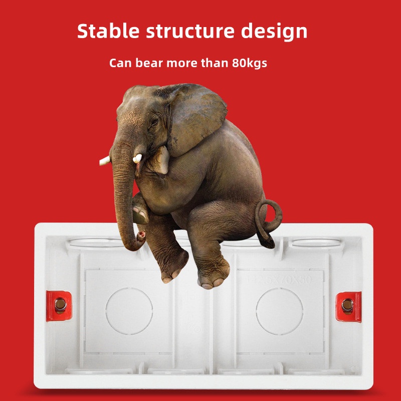 DBOBHI Junction Box Utility Box 118 Type Bottom Box General Switch ...