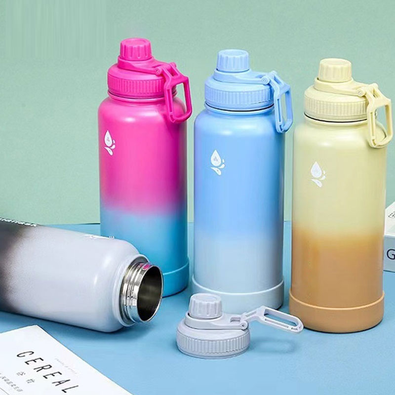 JIESENDA Thermos 32oz/1000ml Hot and Cold Tumbler Stainless Steel Flask