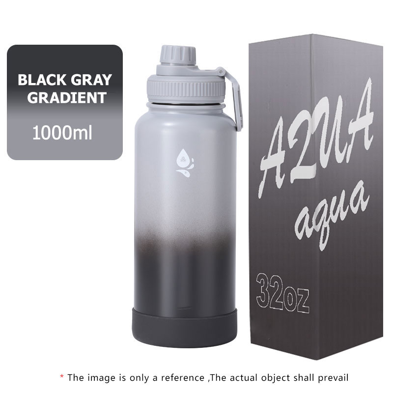 JIESENDA Thermos 32oz/1000ml Hot and Cold Tumbler Stainless Steel Flask