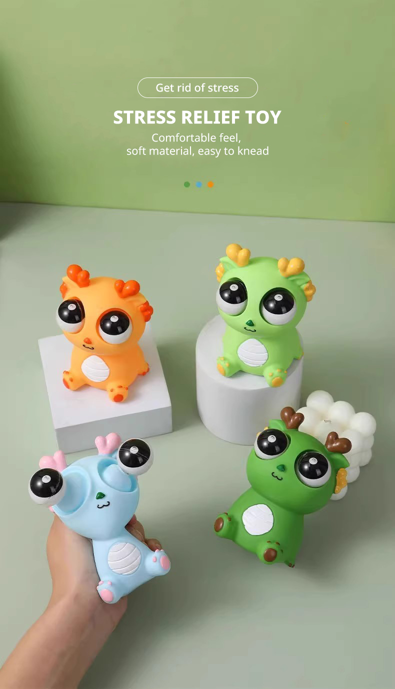 Squishy Toy Eye Popping Squeeze Toy Stress Reliever Anti-Stress Eye ...
