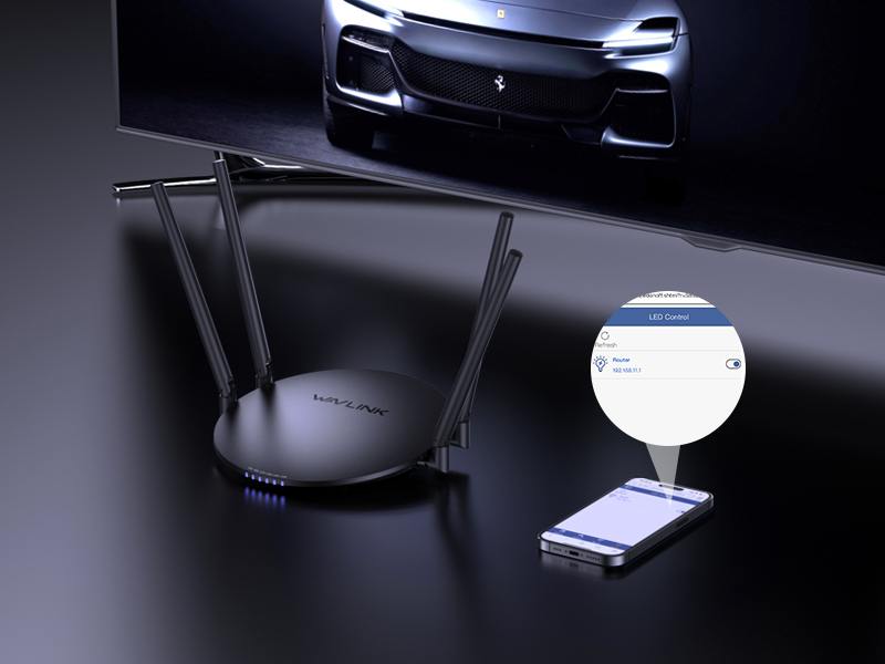 [Local Delivery] Wavlink AC1200 Wifi Router Dual Band Repeater Gigabit ...