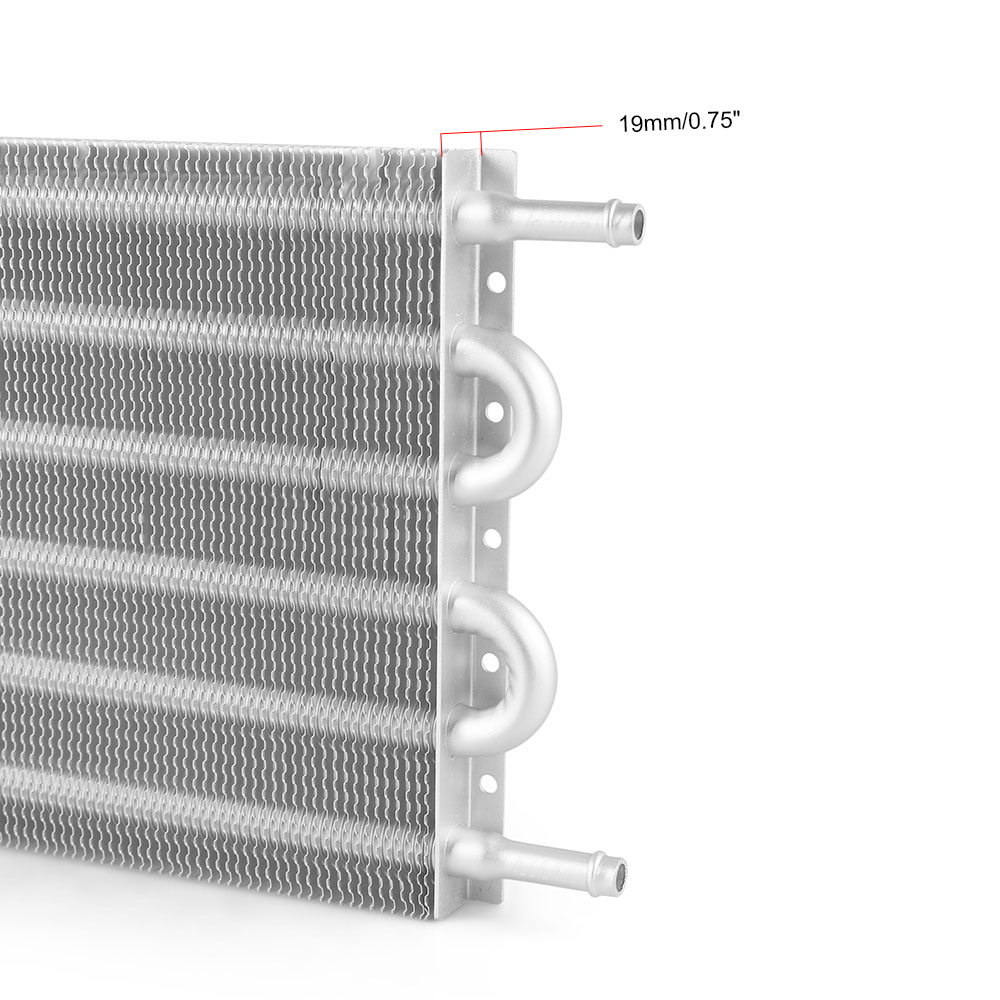 4 Row 6 Row 8 Row Aluminum Remote Transmission Oil Cooler Auto-Manual ...