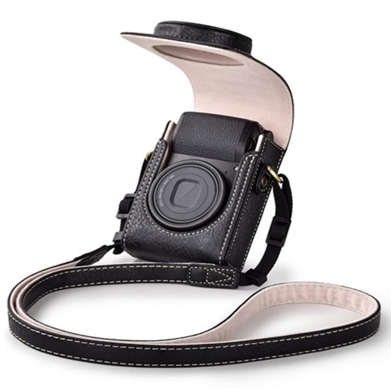 Camera Case for Sony RX100 Series Retro Leather Case for Sony