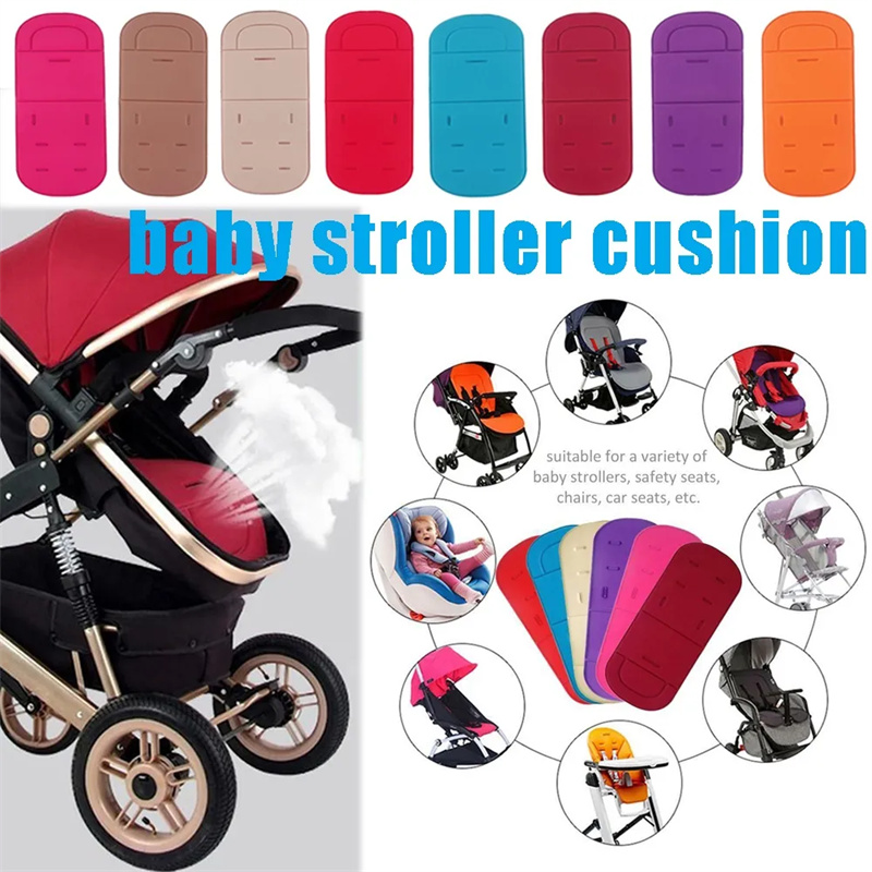 Baby Stroller Car Seat Cushion Pram Liner Pad Cushion Baby Stroller  Universal Soft Thick Seat Cover