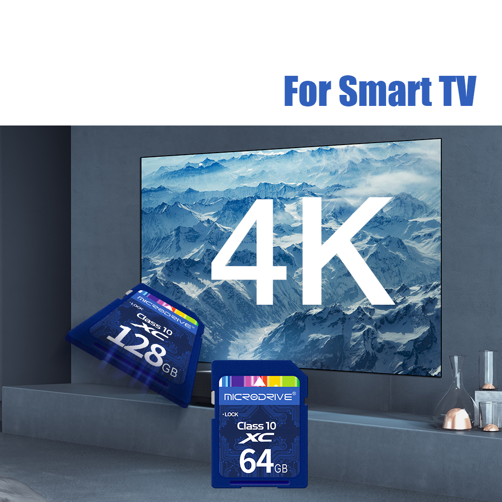 Red MicroSD Card 32GB-256GB U3 Class 10 - High Speed 4K TF Card for ...