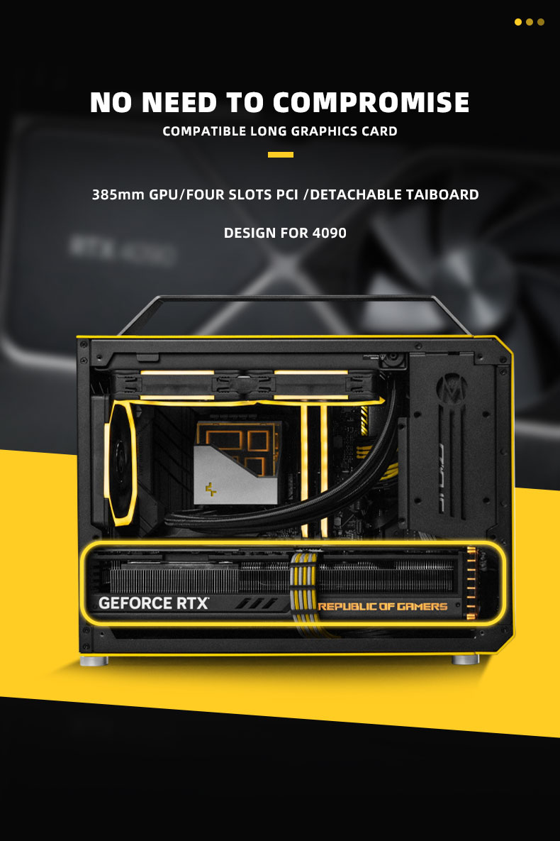 Mechanical Master C+Max MATX/ITX 【Mechanic Master】Support 385mm Long ...