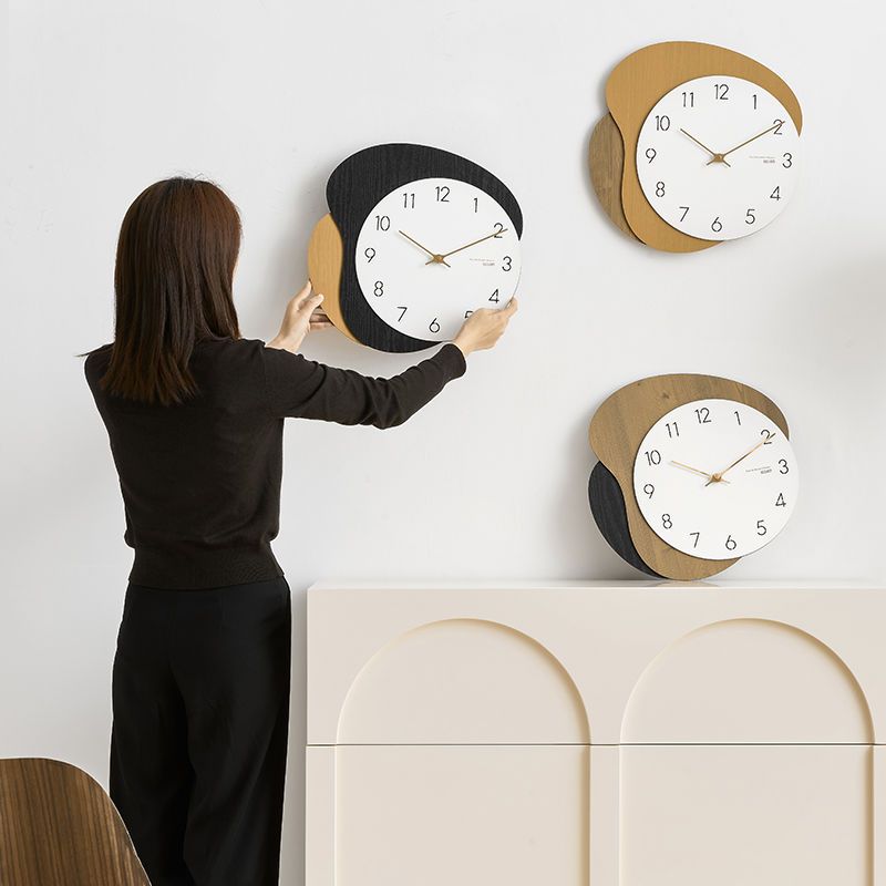 Wall Clock Creative Modern Silent Wall Clocks Art Decoration Living ...