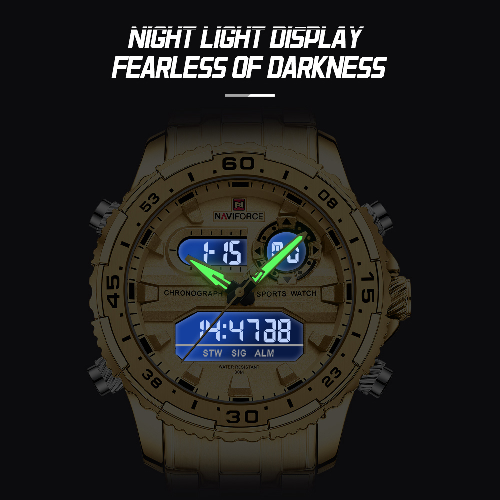 NAVIFORCE 9234 New Watches for Men Top Luxury Multi-function Big Sports  Quartz Watch Mens Silicon Strap Chronograph Clock | Shopee Philippines