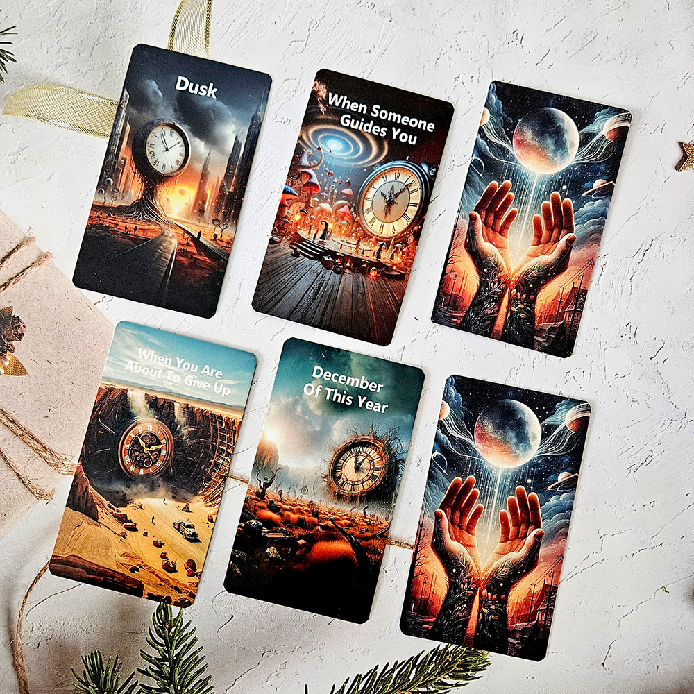 New clock oracle 56PCS wish fulfillment time prediction divination ...