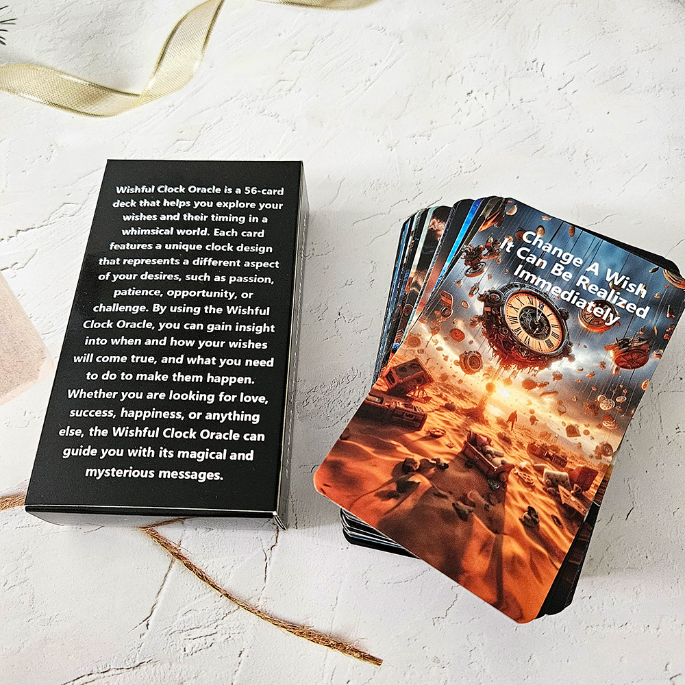New clock oracle 56PCS wish fulfillment time prediction divination ...