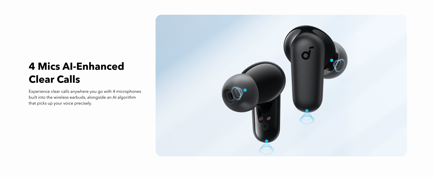 ANKER Soundcore P30i by Anker Noise Cancelling Earbuds Strong and Smart  Noise Cancelling Powerful Bass 45H Playtime 2-in-1 Case and Phone Stand  IP54 Wireless Earbuds Bluetooth 5.4 | Shopee Philippines