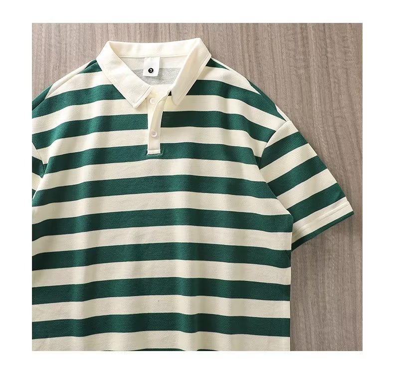 Short Sleeve Polo - Americana Stripe main image 0