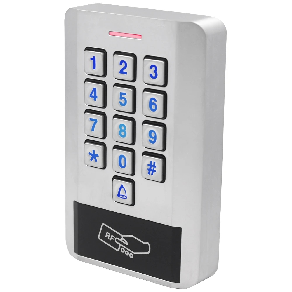 125KHZ RFID Password Keypad Access Control Backlight Waterproof IP68 ...