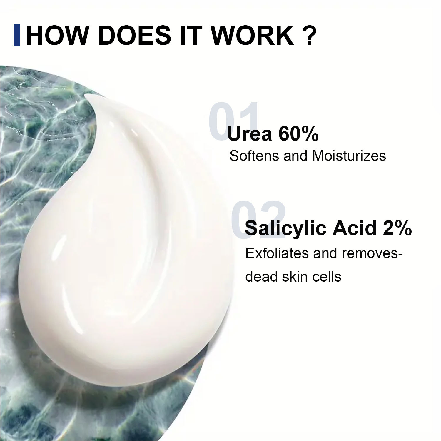 [Soft Feet] RUOALL Foot Repair Cream 200ml 60 Urea content，Deep