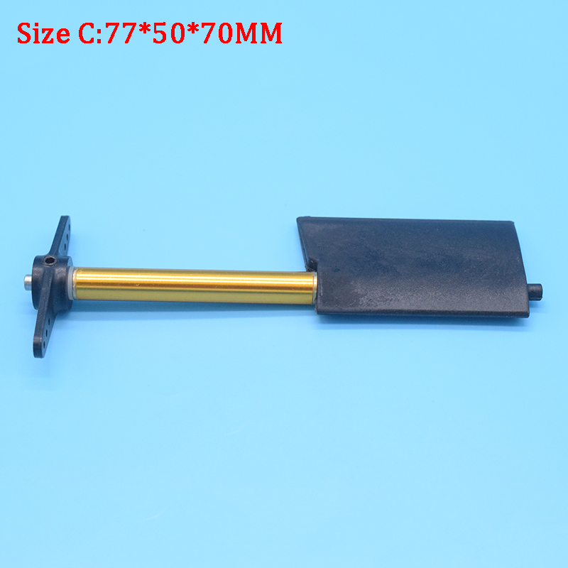 1PC RC Boat Rudder Nylon Submerged Rudder With Servo Arm for 50cm-130cm ...