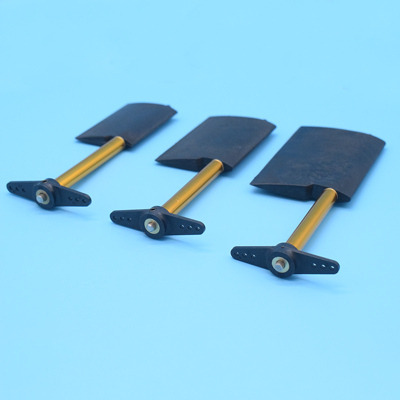 1PC RC Boat Rudder Nylon Submerged Rudder With Servo Arm for 50cm-130cm ...