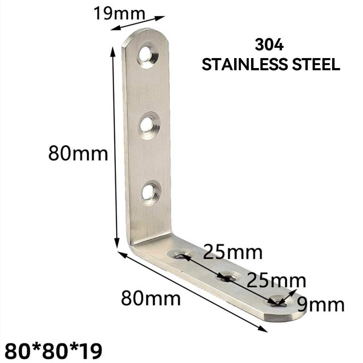 High Quality Stainless Steel Corner Braces Connector L Shaped Angle ...