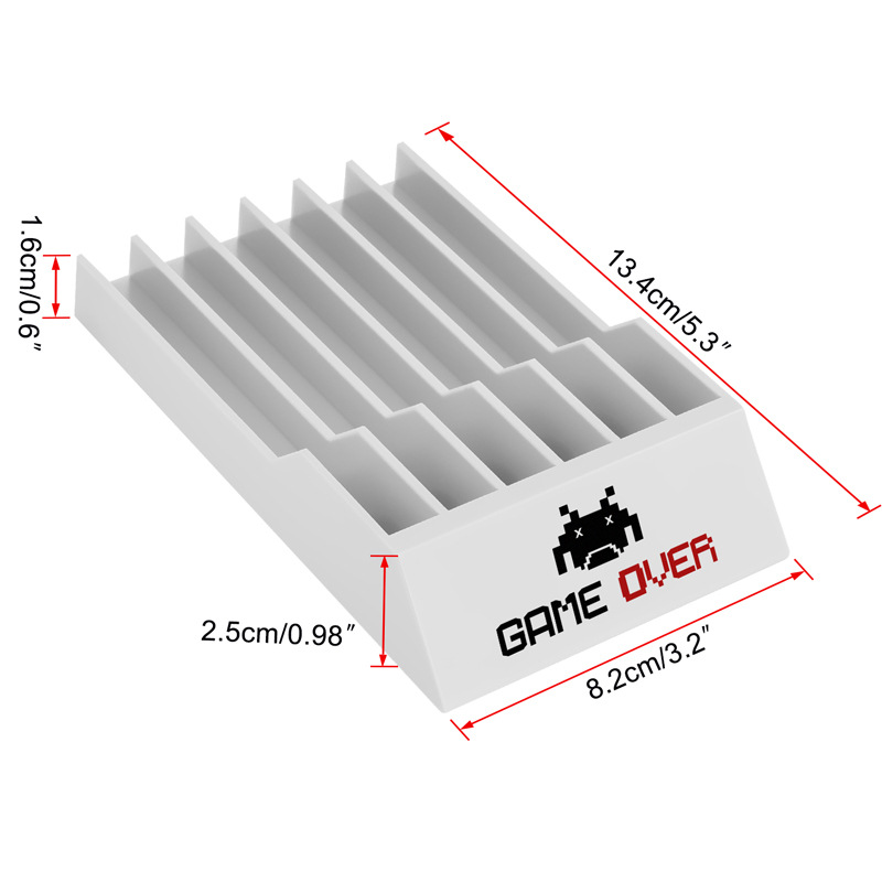 Game Card Box Storage Rack desktop bracket for Switch Lite Cassette ...