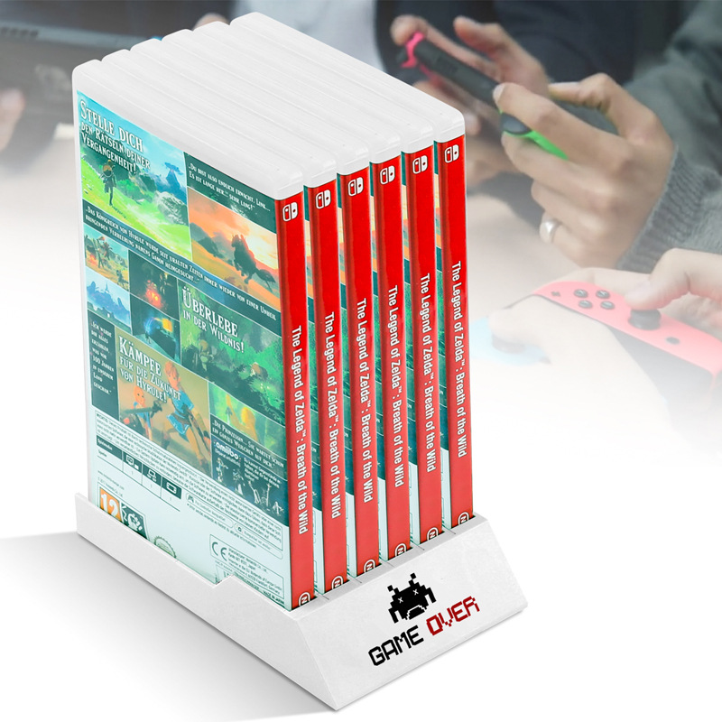 Game Card Box Storage Rack desktop bracket for Switch Lite Cassette ...