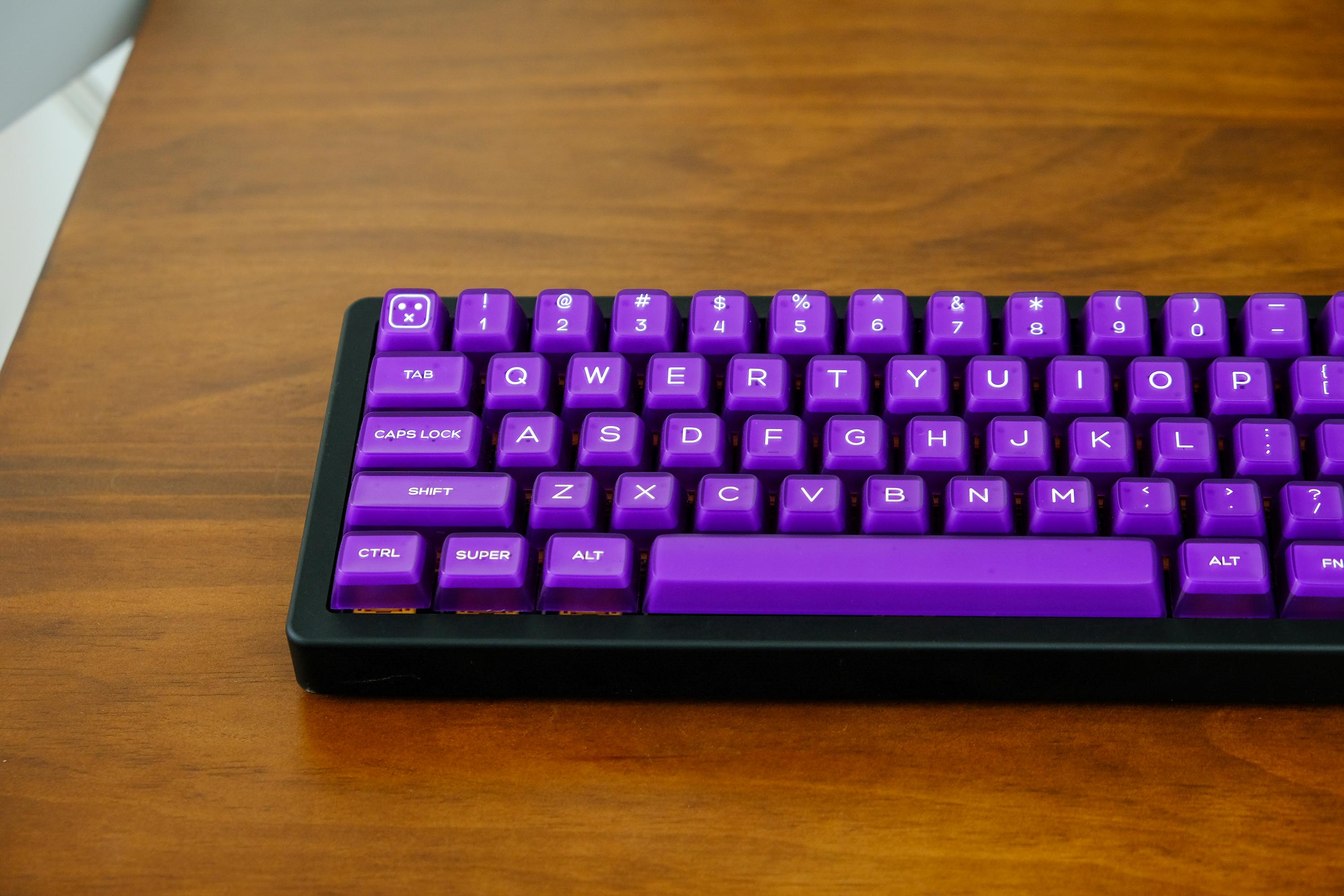 Semi-Transparent Keycaps PBT Double-shot SA Profile Keycap Custom ...