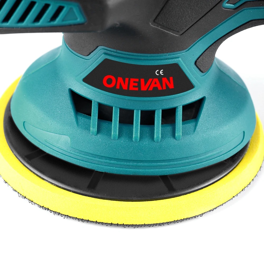 ONEVAN 6Inch Electric Polisher Buffing Machine Wireless Automobile Car ...