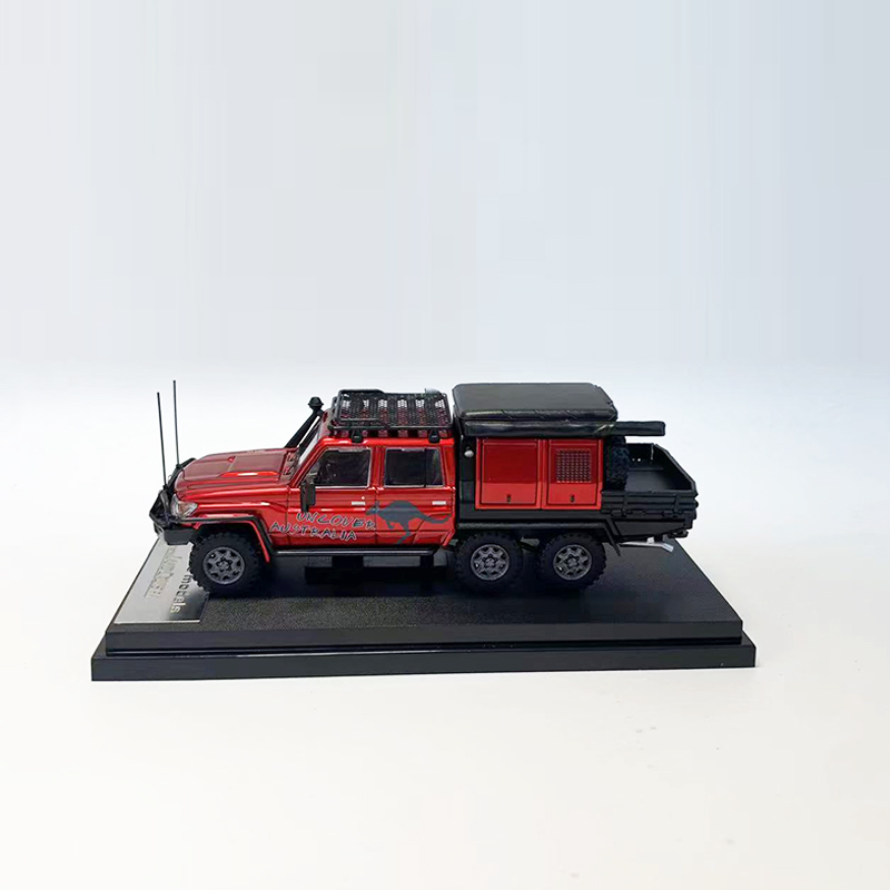 Modellino Autobots 1:64 Toyota Land Cruiser J70 LC78 - SUV Metallo Pressofuso, Giocattolo Da Collezione