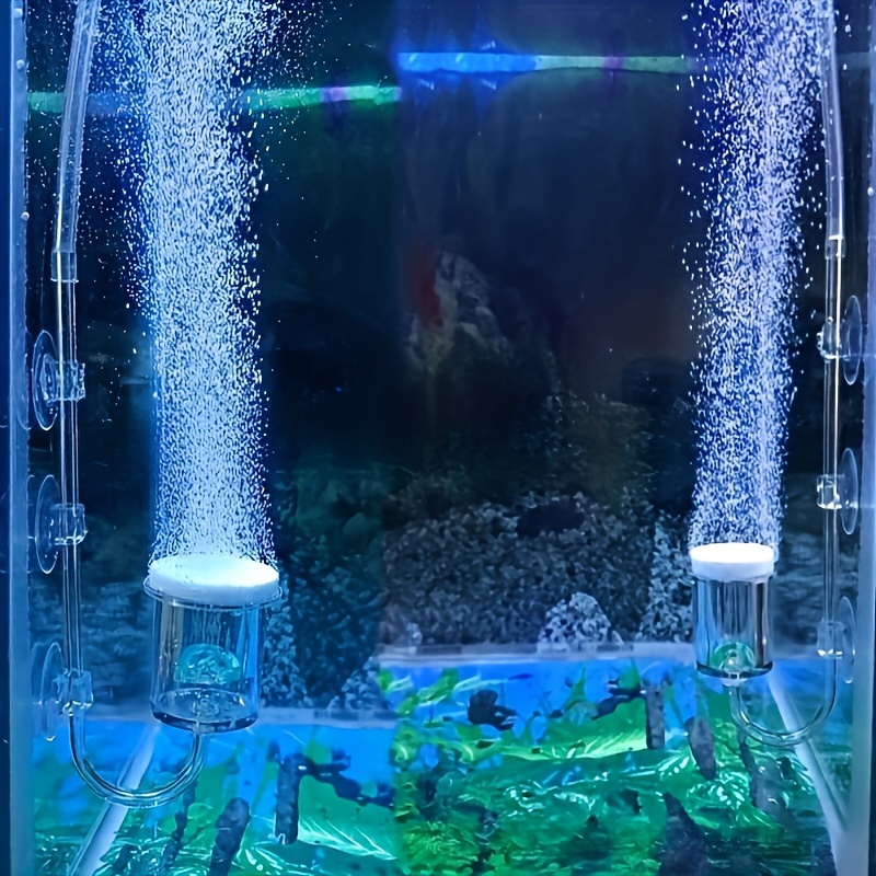Fish tank refining diffuser with bubbles, fish tank oxygen dissolved ...