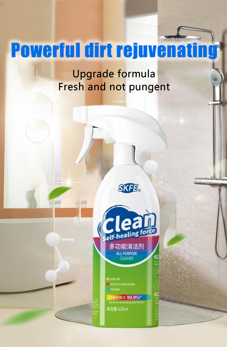 Cleanliness in one spray KAMI Bathroom cleaner tile stain removal ...