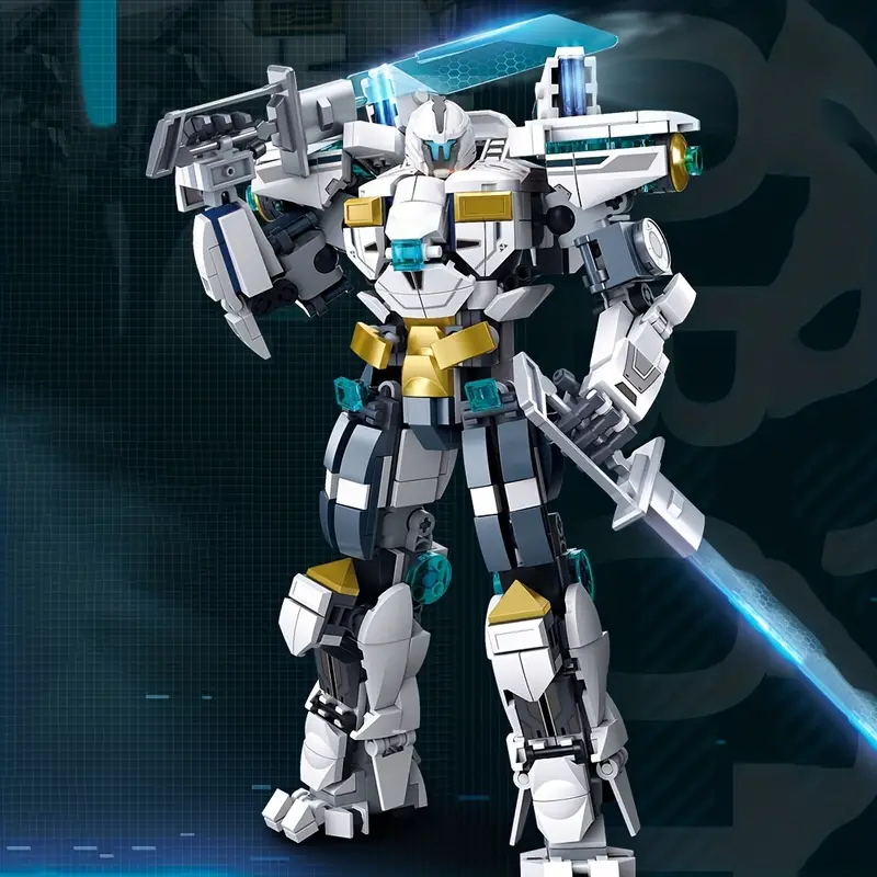 Pacific Rim Mech building blocks, ice protector Hulk and other 8 Mech ...