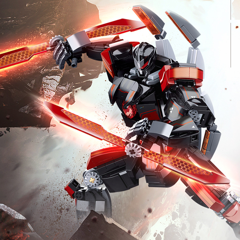 Pacific Rim Mech building blocks, ice protector Hulk and other 8 Mech ...
