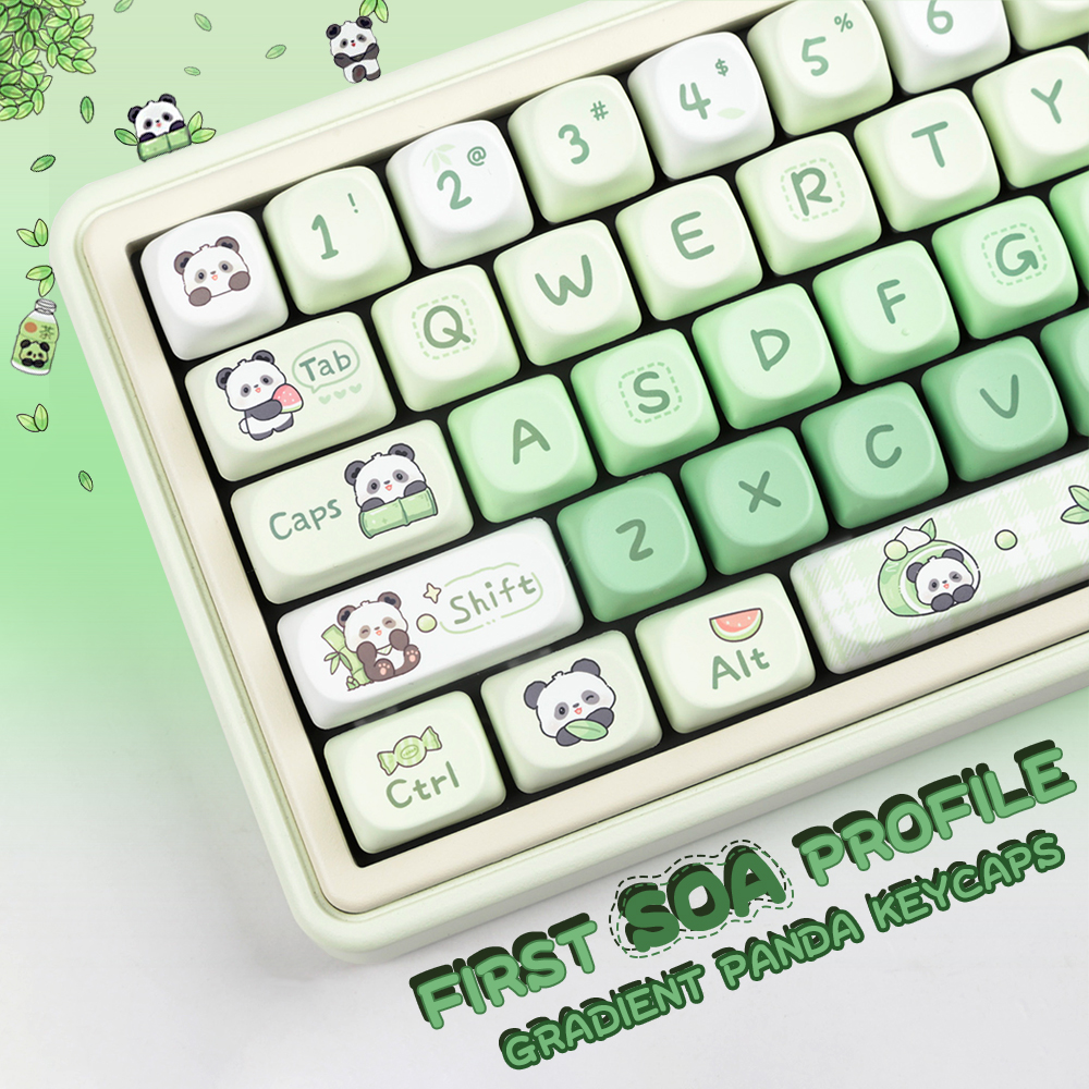 PBT Keycaps-Chiikawa 148keys/set SOA Profile Keycaps Dye-Sublimation ...