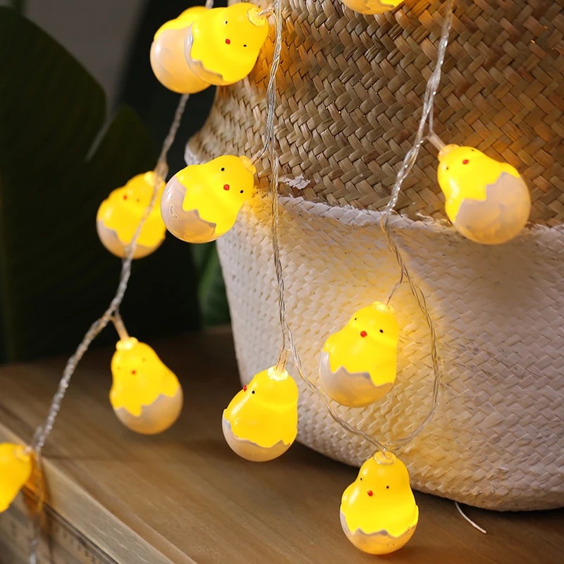 3m Hatching Chick 20led String Lights Broken Shell Egg Shape Lights ...