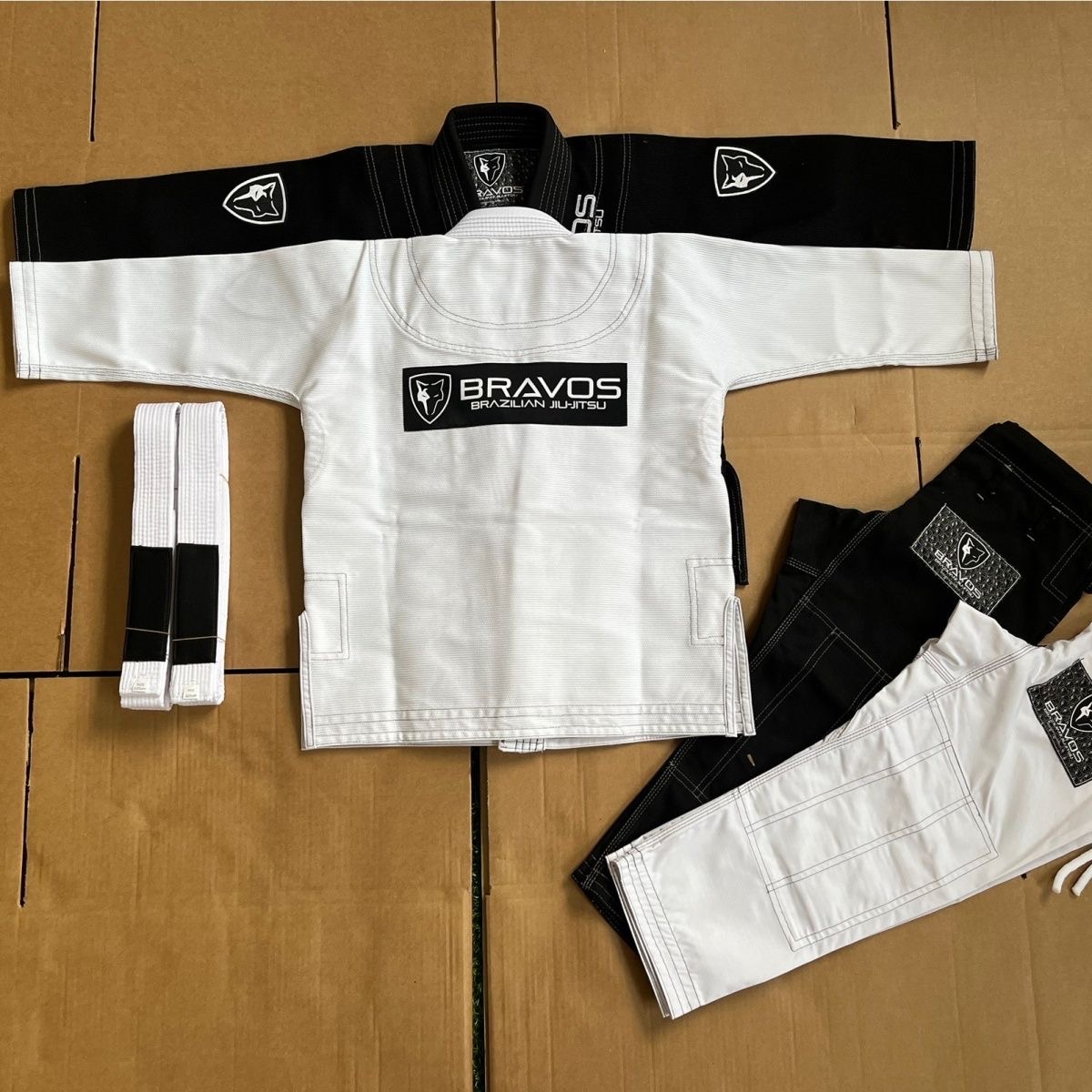 Malino Kimono brasileño Jiu Jitsu BJJ Gi uniforme de perlas tejido 100