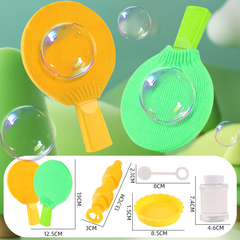 Carin&Katia Children's Ping Pong Racket Bubble Toy Unpoppable Bubbles ...