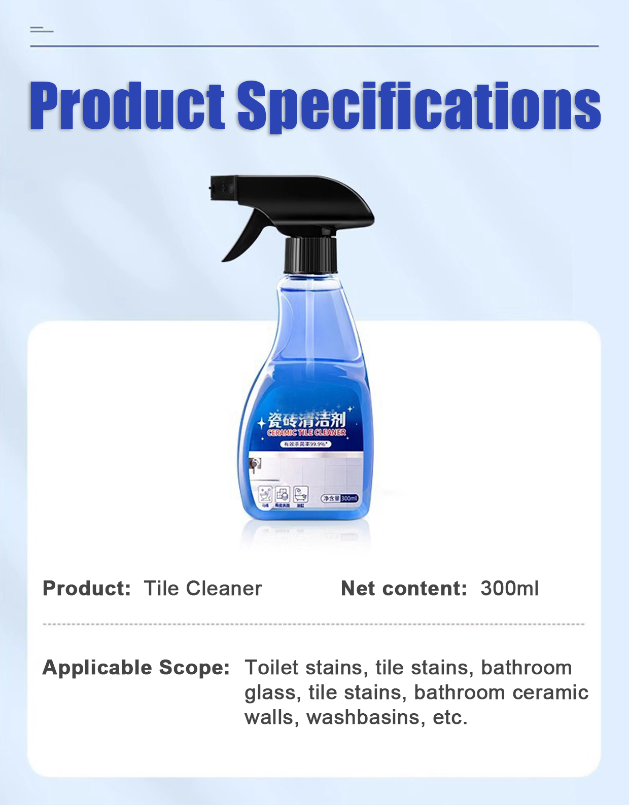 Clean 50 years of dirt NB Tiles cleaner stain remover Bathroom cleaner ...