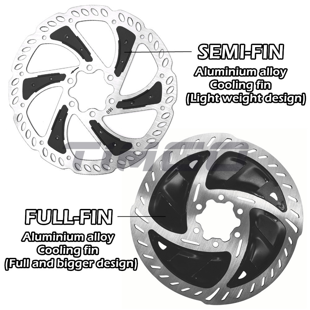 MTB Road Gravel Bike Cooling Disc Brake Rotor Cool Down Fin Rotor 6 ...
