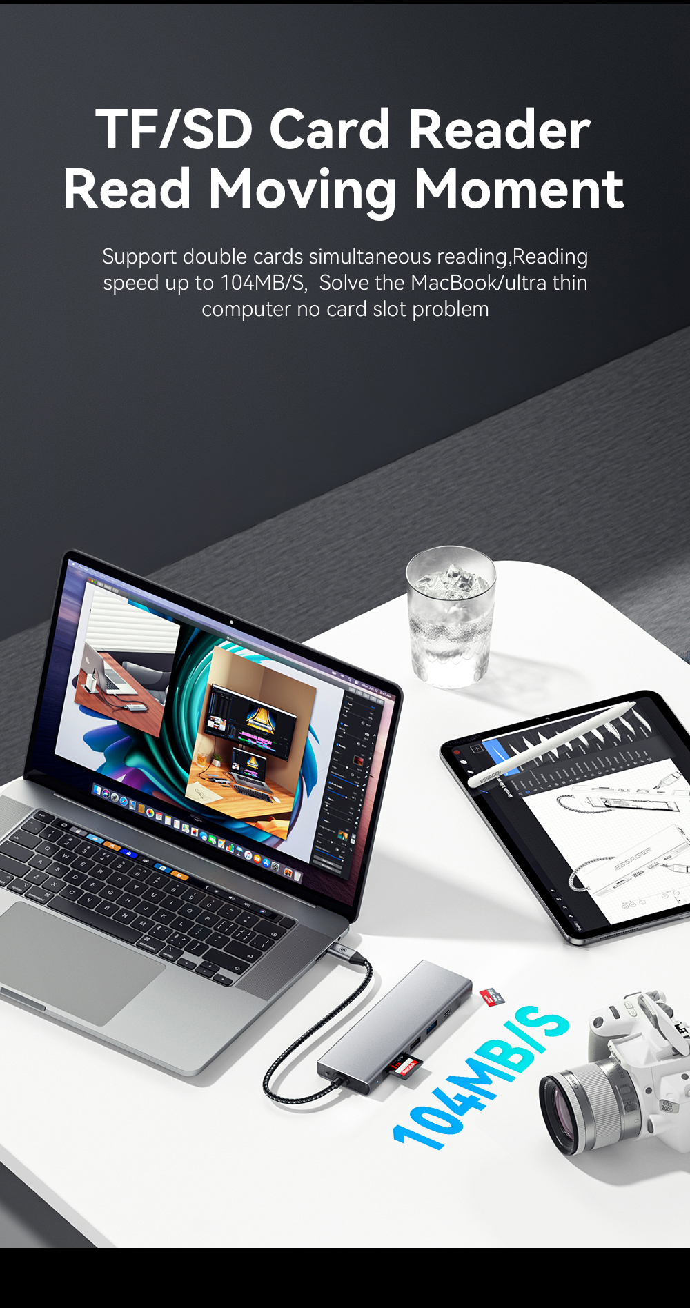 SUNKANDI 8-in-1 Docking Station, Docking Station and Hard Drive ...